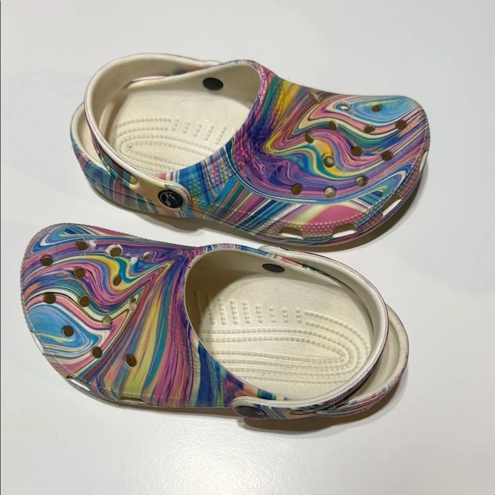 Crocs Classic Out Of This World li Clog, Unisex Sandals Sz J2